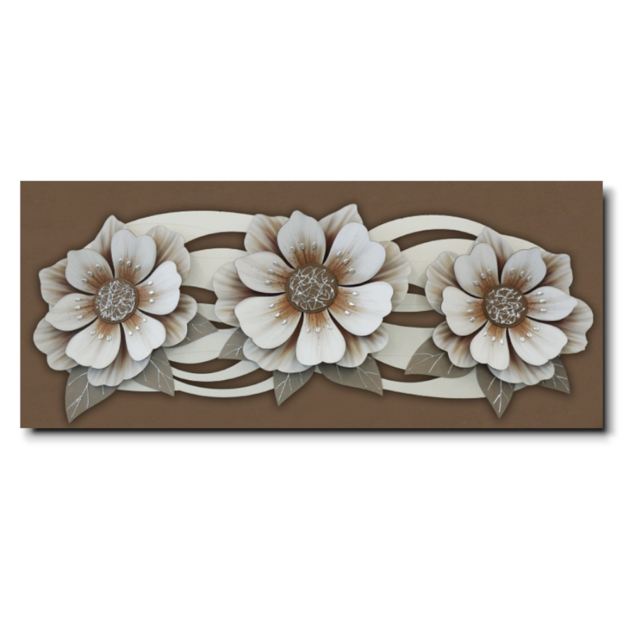 D3008PD - Πίνακας 3D λουλούδια