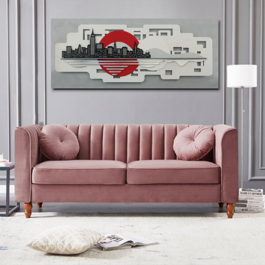 D3003PD - Πίνακας 3D πόλη