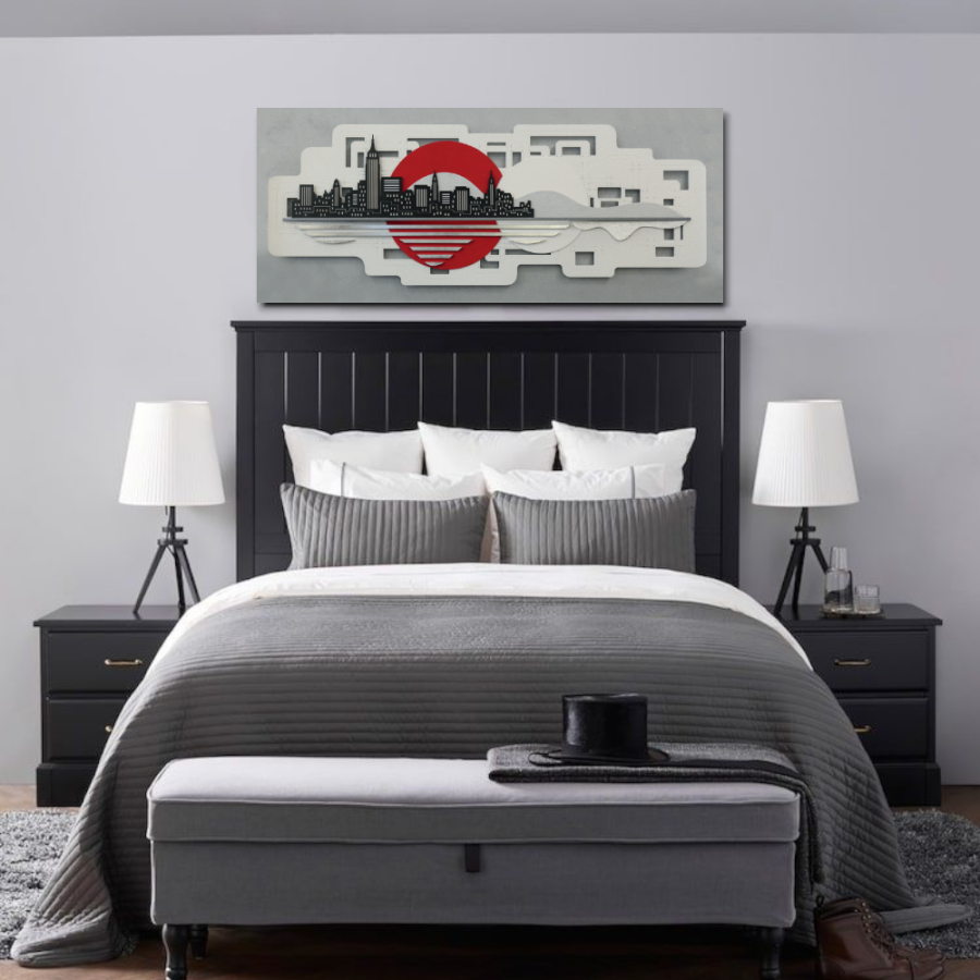 D3003PD - Πίνακας 3D πόλη