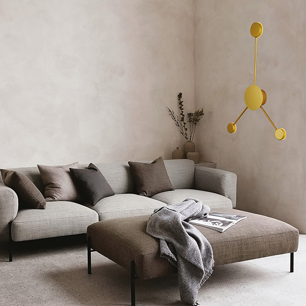 ΑΠΛΙΚΑ ΤΟΙΧΟΥ ΡΑΒΔΟΣ LED 3x5W 45x54 ΧΡΥΣΟ