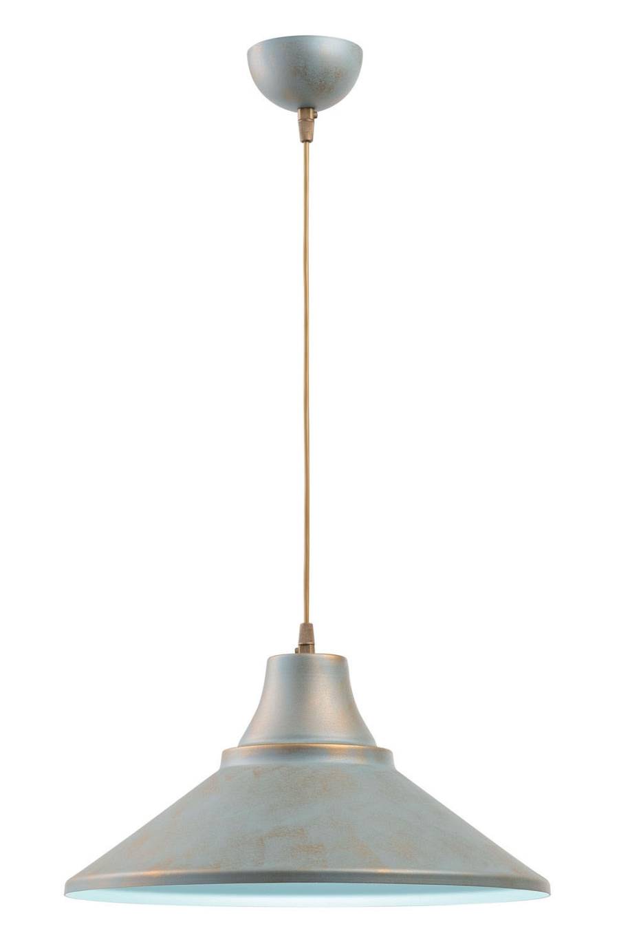 Φωτιστικό μονόφωτο αλουμίνιο sapphire/πατίνα χρυσή Ε27 Φ40