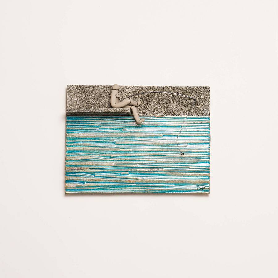 Ψαράδες Πινακάκι Τοίχου