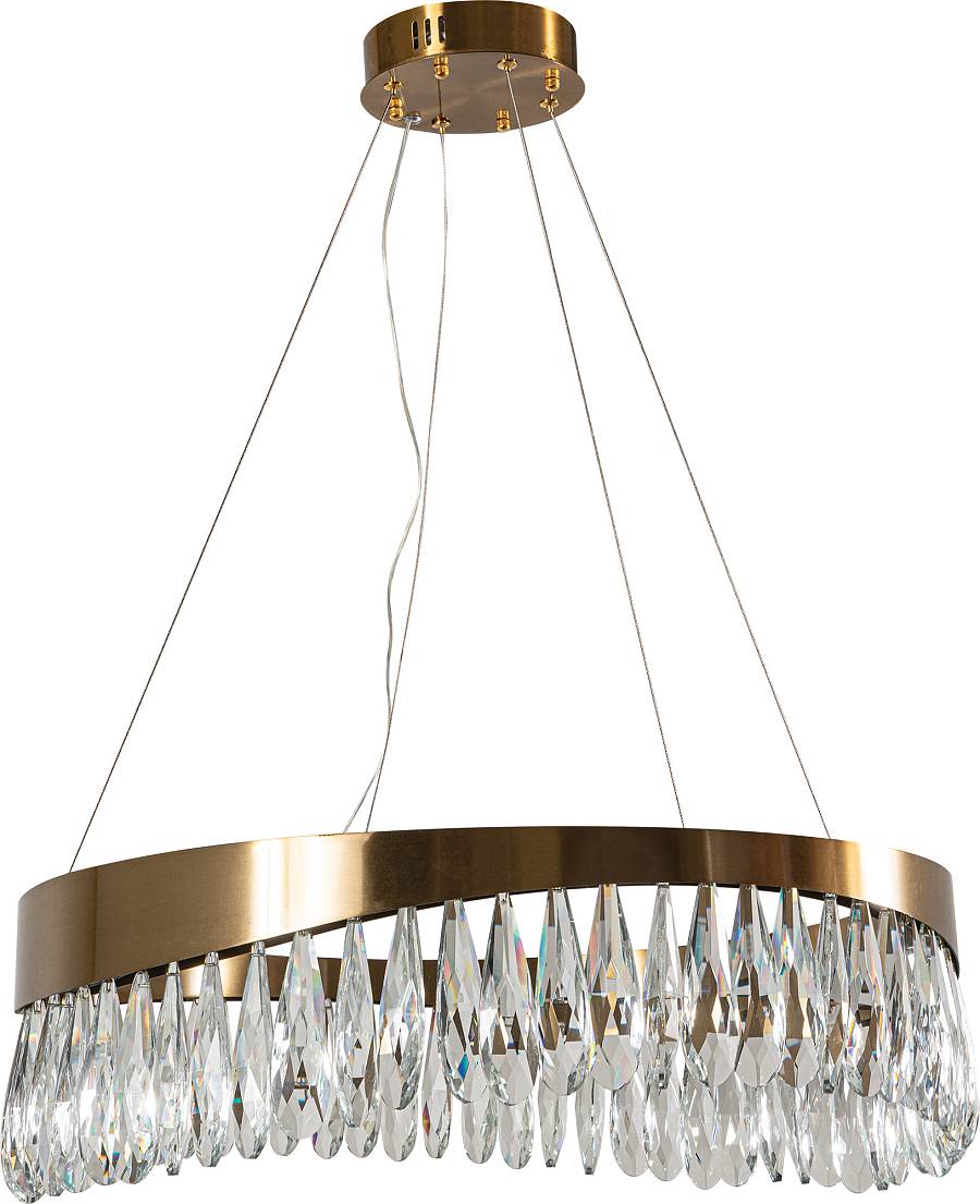 PDC 708-60 ΚΡΕΜ. LED ΟΞ.  ΚΥΜΑ ΜΕ ΚΡΥΣΤΑΛΛΑ