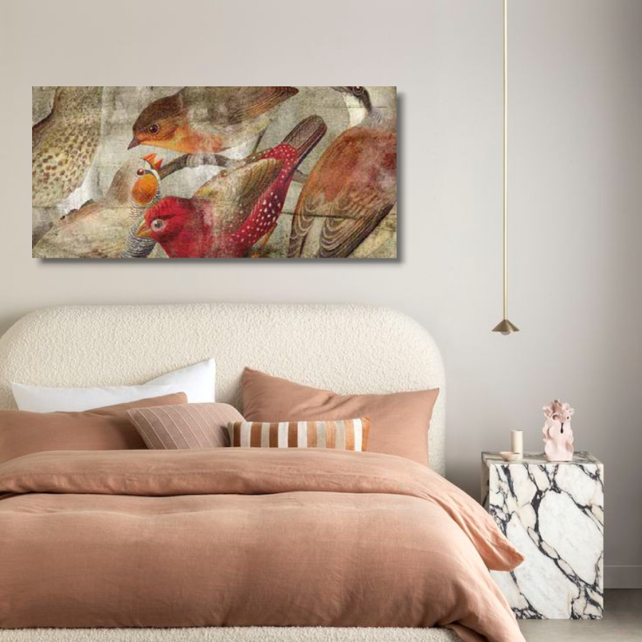 HK0691 - Πίνακας πουλιά