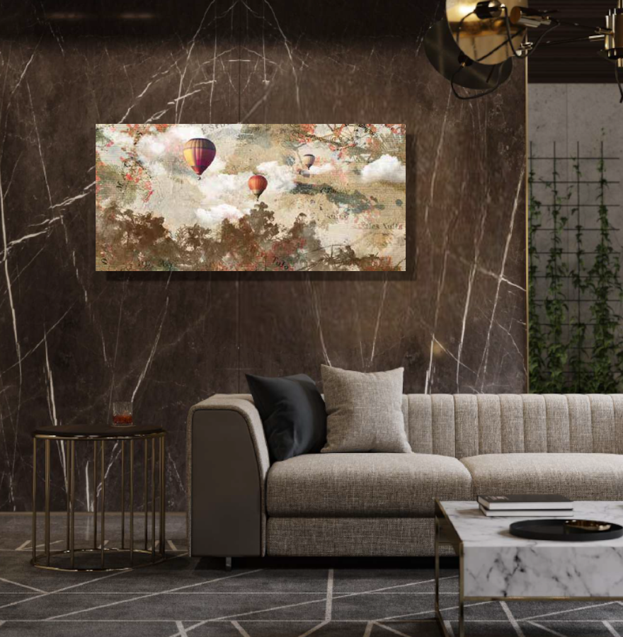 HK0696 - Πίνακας αερόστατα