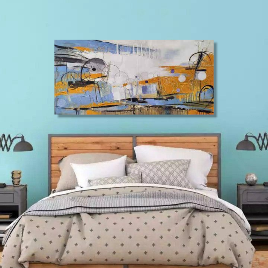 LP49 - Πίνακας αφηρημένες αποχρώσεις