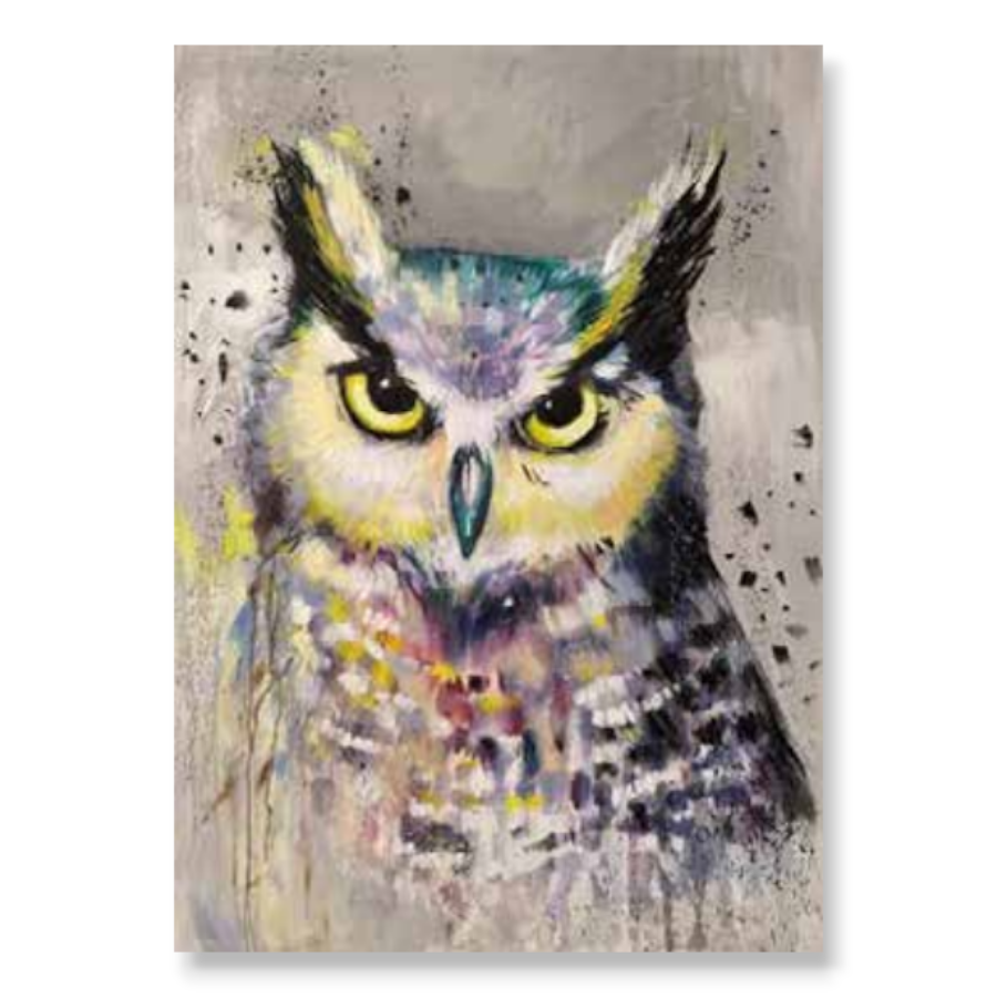 LP63 - Πίνακας κουκουβάγια