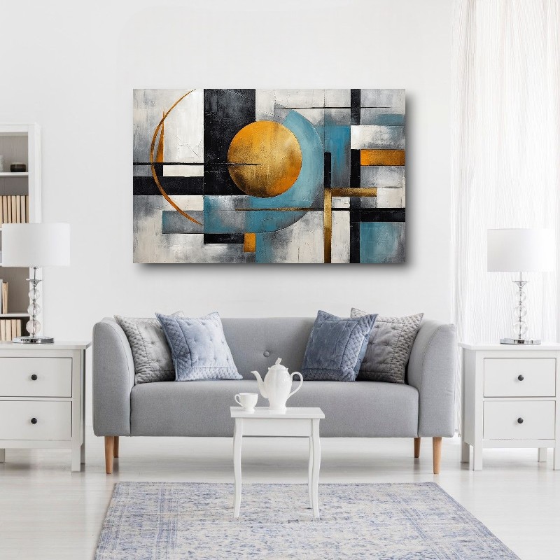 BDL143 - Πίνακας μοντέρνα σχήματα