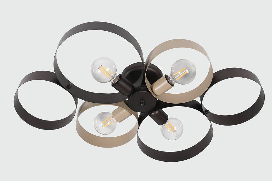 Μεταλλικό πολύφωτο