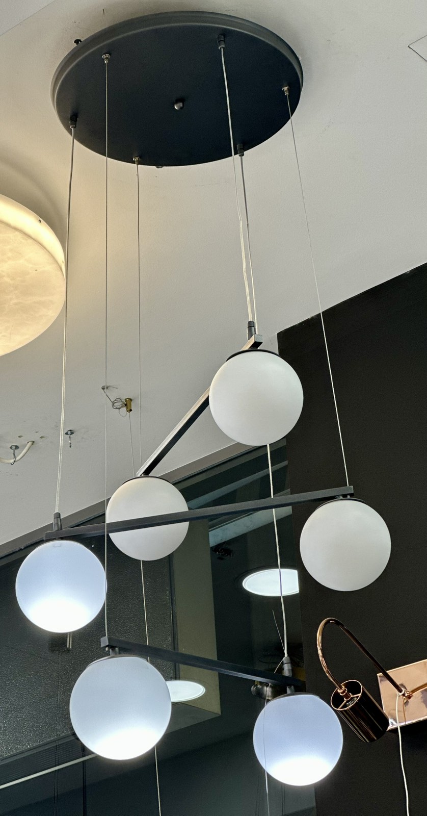 Γυάλινο πολύφωτο