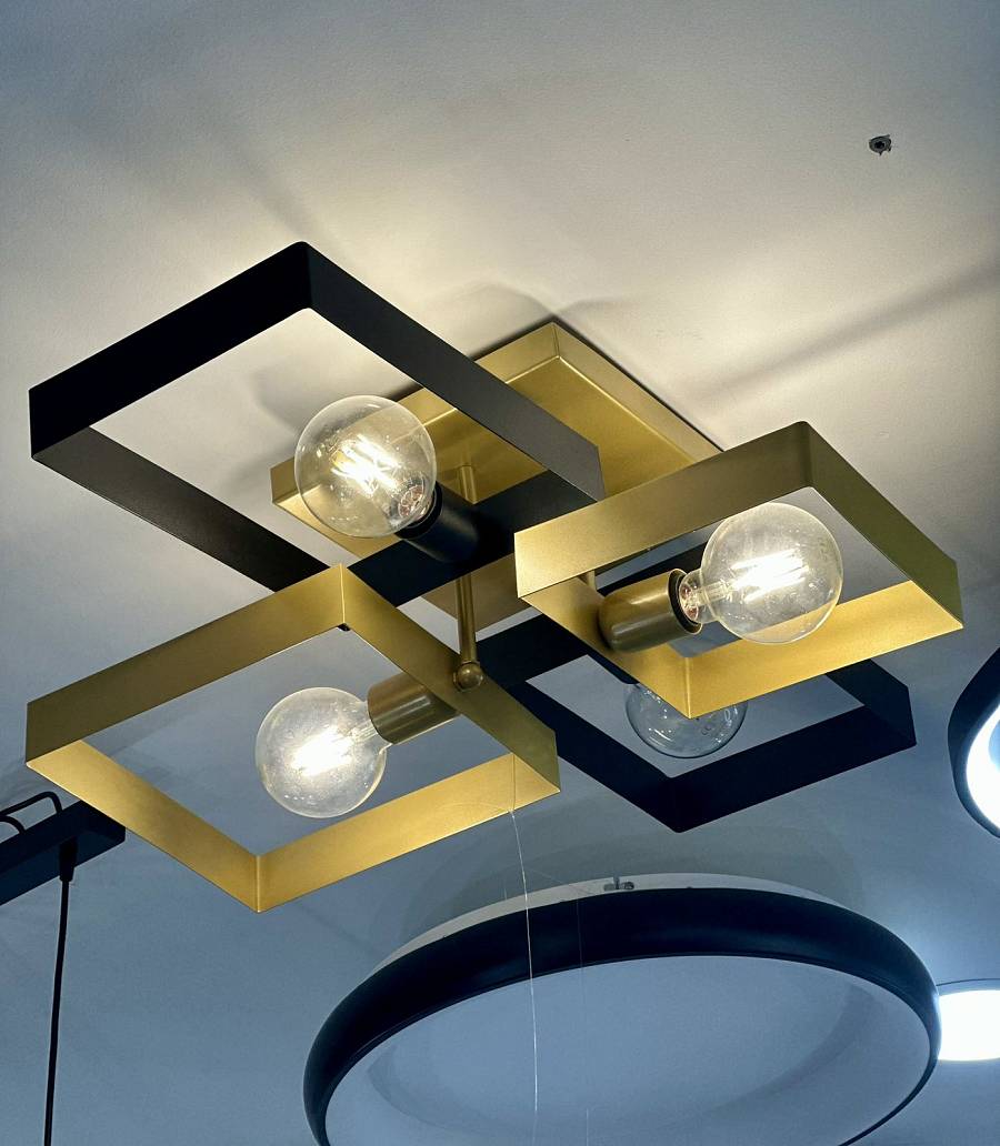 Μεταλλικό πολύφωτο