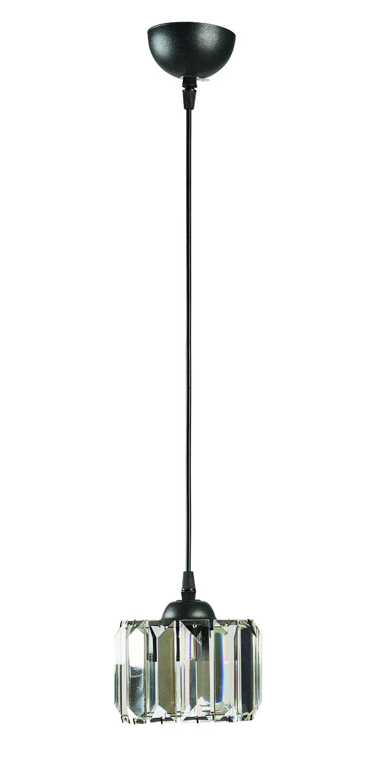 Φωτιστικό μονόφωτο  Μέταλλο/Κρύσταλλο Ε27