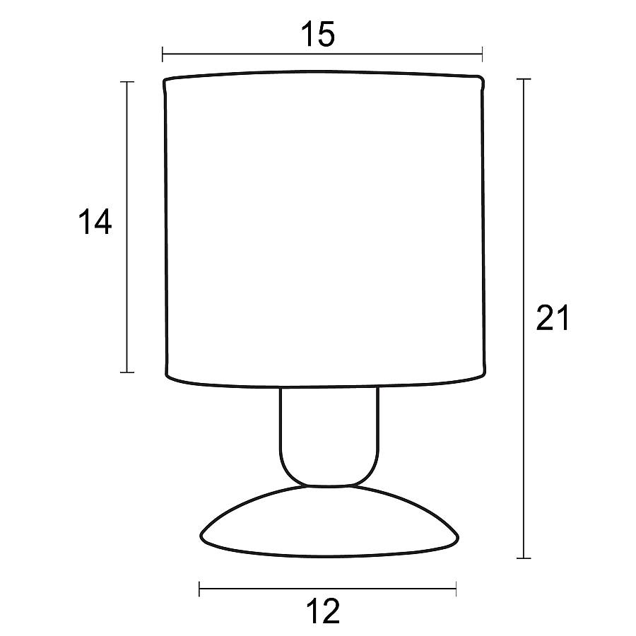 Φωτιστικό πορτατίφ παιδικό αμπαζούρ  πύραυλος Ε27 Φ15