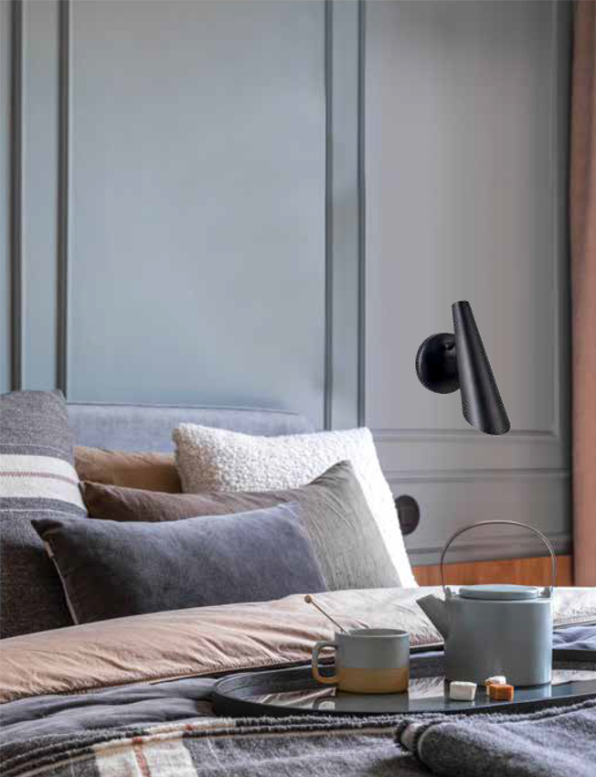 Απλίκα E14 μαύρη