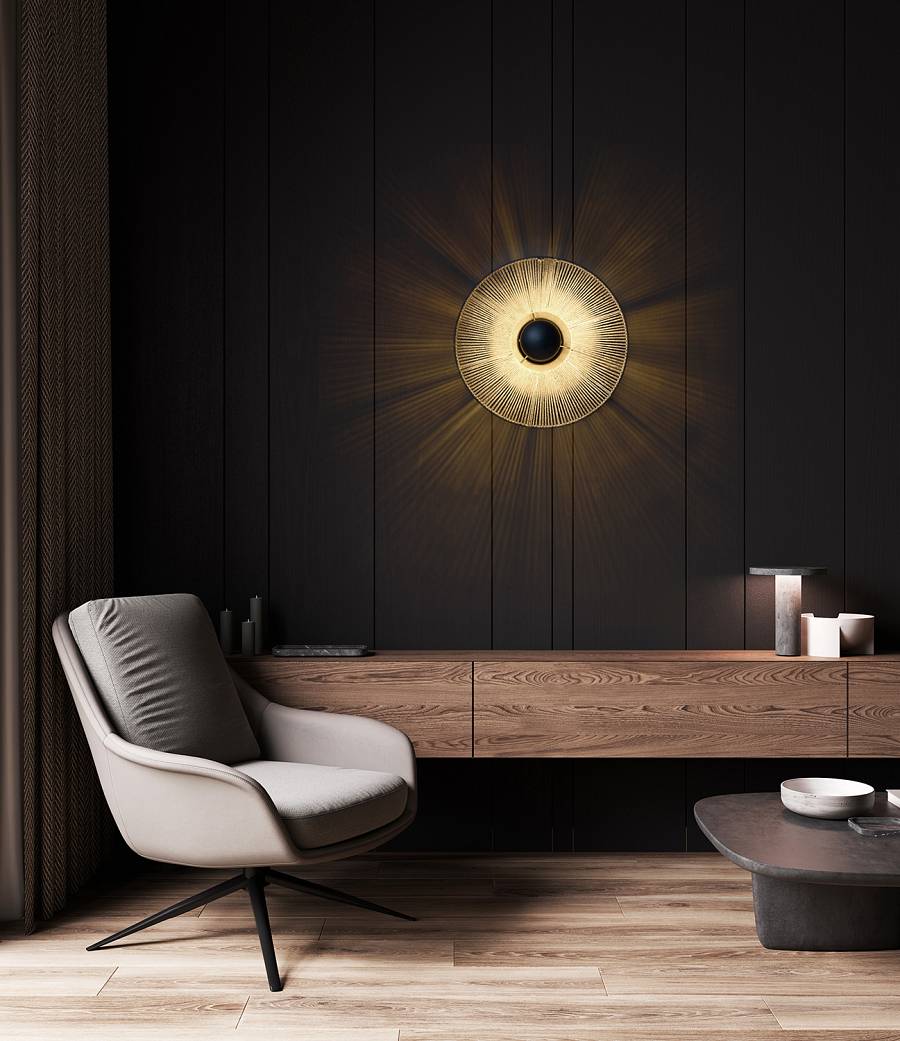 Απλίκα σχοινί natural Ε27 Φ40