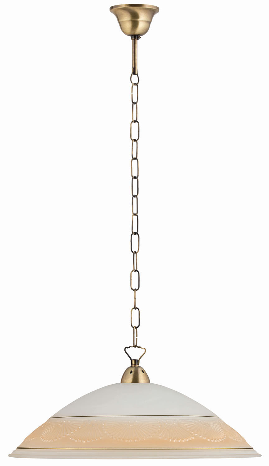 Φωτιστικό μονόφωτο γυαλί μελί Ε27 Φ45