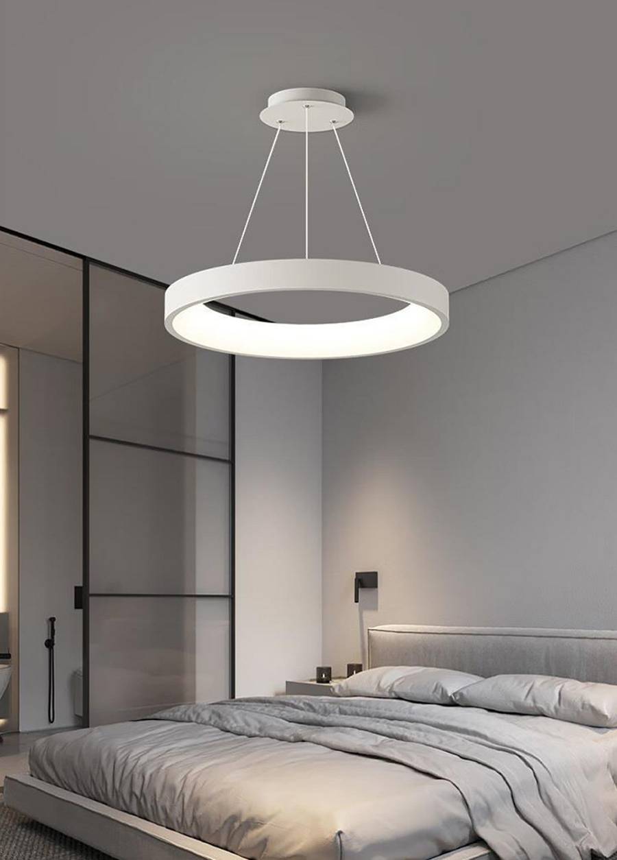 Φωτιστικό led λευκό 3CCT Dimmable by remote control 60w 5450Lm