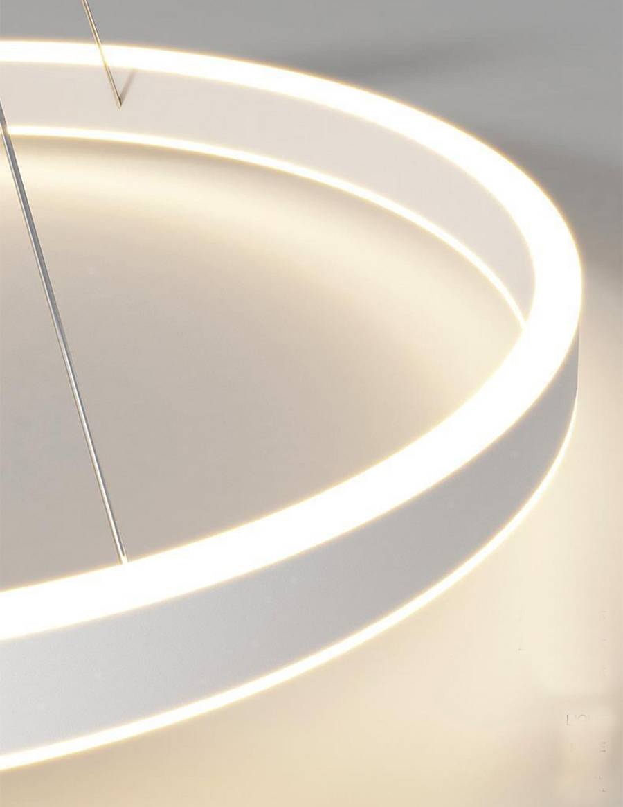 Φωτιστικό led λευκό 3CCT Dimmable by remote control 60w 5450Lm