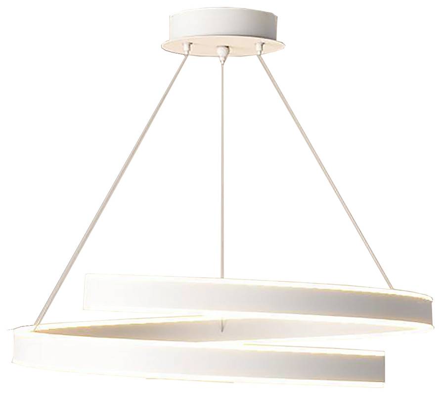 Φωτιστικό led λευκό 3CCT Dimmable by remote control 60w 5450Lm