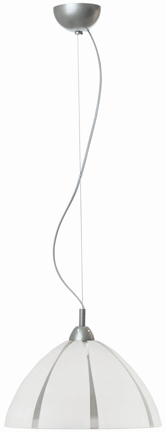 Φωτιστικό μονόφωτο γυαλί λευκό Ε27 Φ36