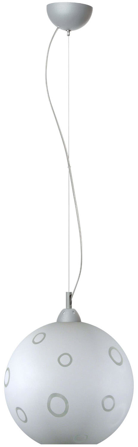 Φωτιστικό μονόφωτο γυαλί λευκό Ε27 Φ30