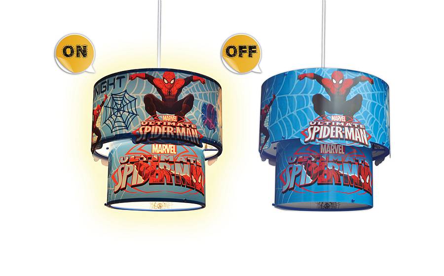 PDT 4352 SM ΚΡΕΜ. 1/Φ ΔΙΠΛΟ ΠΑΙΔΙΚΟ SPIDERMAN 1ΧΕ27