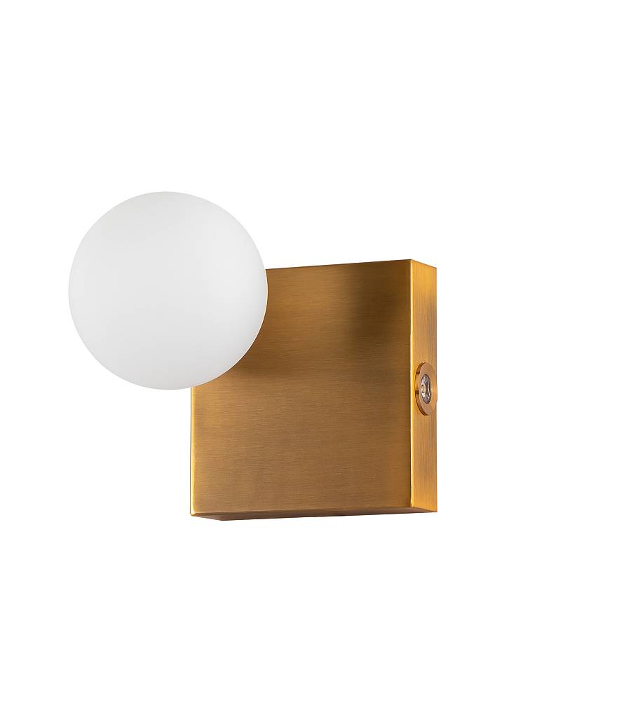 WLC 2487-1 AB ΑΠΛΙΚΑ ΤΕΤΡΑΓΩΝΗ ΜΕ ΓΛΟΜΠΟ ΟΠΑΛΙΝΑ ΚΑΙ ΣΠΟΤ LED  1xG9