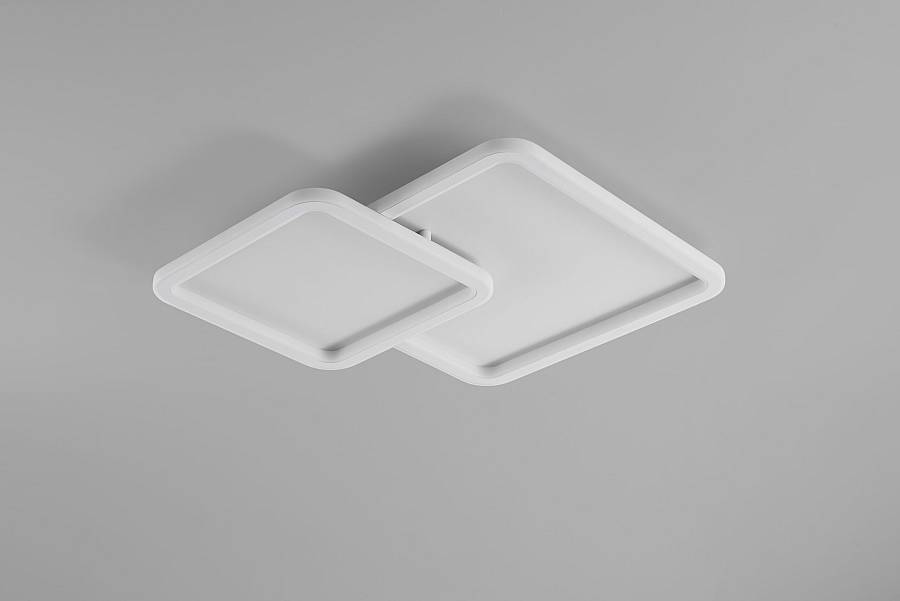 CCC 714-2 ΠΛΑΦΟΝΙΕΡΑ LED ΛΕΥΚΗ ΔΙΠΛΗ ΤΕΤΡΑΓΩΝΗ