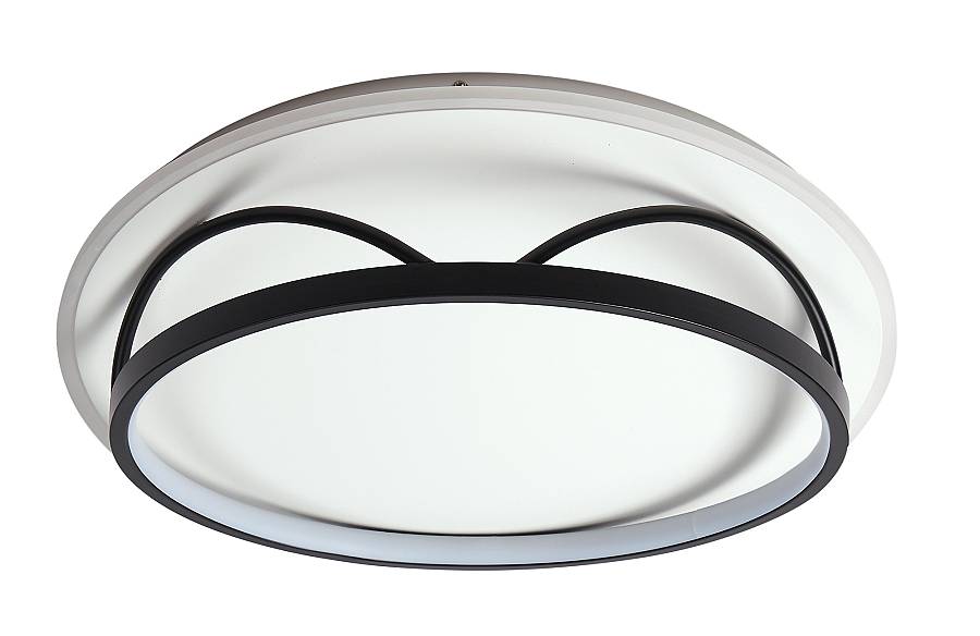 CCC 711 # LED ΟΡΟΦΗΣ ΚΥΚΛΙΚΟ ΜΑΥΡΟ-ΑΣΠΡΟ