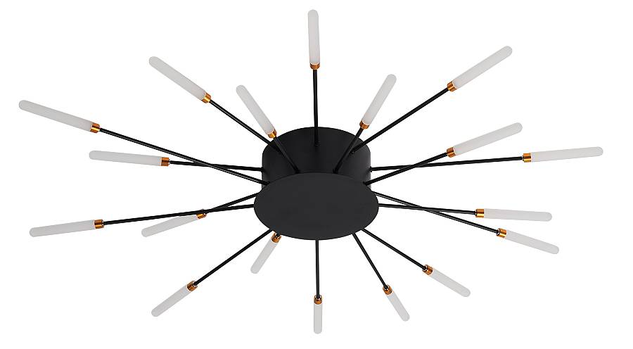 CCC 709-18 # LED ΟΡΟΦΗΣ ΜΑΥΡΟ ΑΚΤΙΝΕΣ