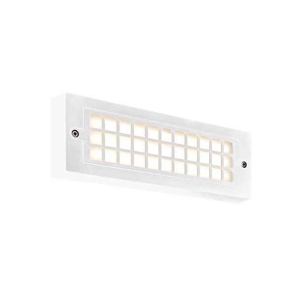 ΦΩΤΙΣΤΙΚΟ ΤΟΙΧΟΥ LED 6W 255x30x90 3CCT IP65 ΛΕΥΚΟ SENARIO