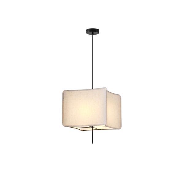 ΦΩΤΙΣΤΙΚΟ ΚΡΕΜΑΣΤΟ ΥΦΑΣΜΑ 1XΕ27 Max 15W 480ΧH900mm ΜΠΕΖ ARTE ILLUMINA TOSCANY