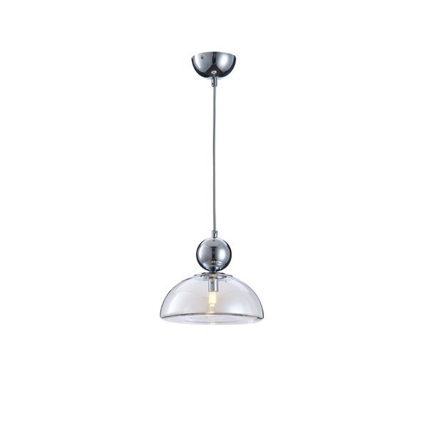 ΦΩΤΙΣΤΙΚΟ ΚΡΕΜΑΣΤΟ ΓΥΑΛΙ ΜΟΝΟΦΩΤΟ G9 MAX 7W 230x1260mm ΑΣΗΜΙ ARTE ILLUMINA CLEAR