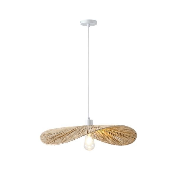 ΦΩΤΙΣΤΙΚΟ ΚΡΕΜΑΣΤΟ BAMBOO 1XE27 Max 15w  550X550X120mm ARTE ILLUMINA OASIS