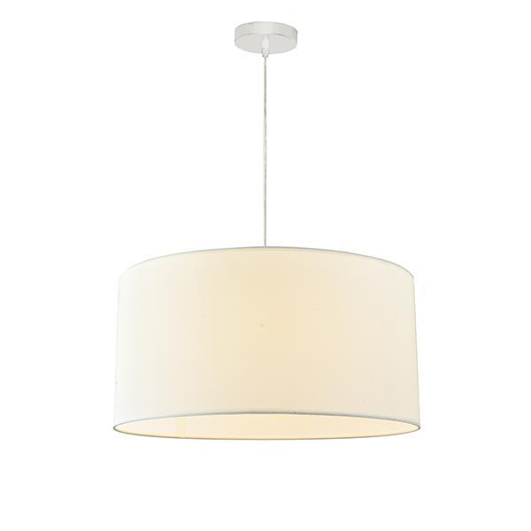 ΦΩΤΙΣΤΙΚΟ ΚΡΕΜΑΣΤΟ ΥΦΑΣΜΑ 1XΕ27 Max 15W Φ530Χ260 ΛΕΥΚΟ ARTE ILLUMINA SOHO