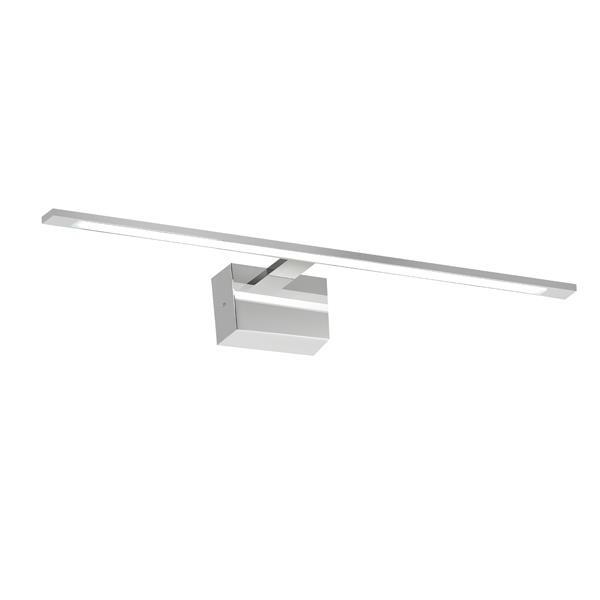 ΦΩΤΙΣΤΙΚΟ ΜΠΑΝΙΟΥ 16W 1260Lm 3CCT(3000-4000-6000K)780mm (βάση 80X40mm) IP44 ΝΙΚΕΛ ARTE ILLUMINA FEOS