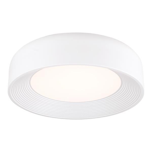 ΠΛΑΦΟΝΙΕΡΑ ΜΕΤΑΛΛΟ-ΑΚΡΥΛΙΚΟ LED 30W 2262Lm 3000K Φ400X100mm ΛΕΥΚΟ ARTE ILLUMINA UPON