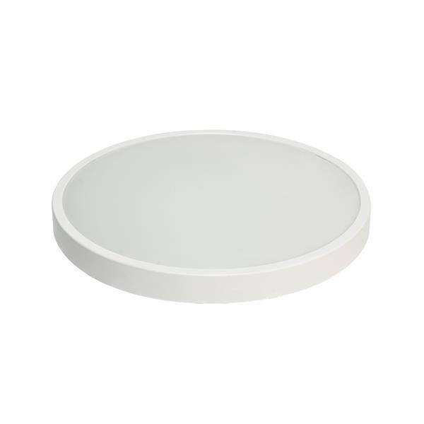 ΠΛΑΦΟΝΙΕΡΑ ΜΕΤΑΛΛΟ-MS-ABS LED 50W 3500Lm 3CCT(3000-4000-6000K) Φ590X65mm ΛΕΥΚΟ ARTE ILLUMINA MOONLIGHT