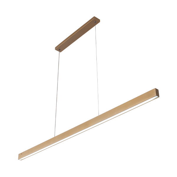 Κρεμαστή ράγα Led 30w Lina, 3000lm, 120x2,5cm