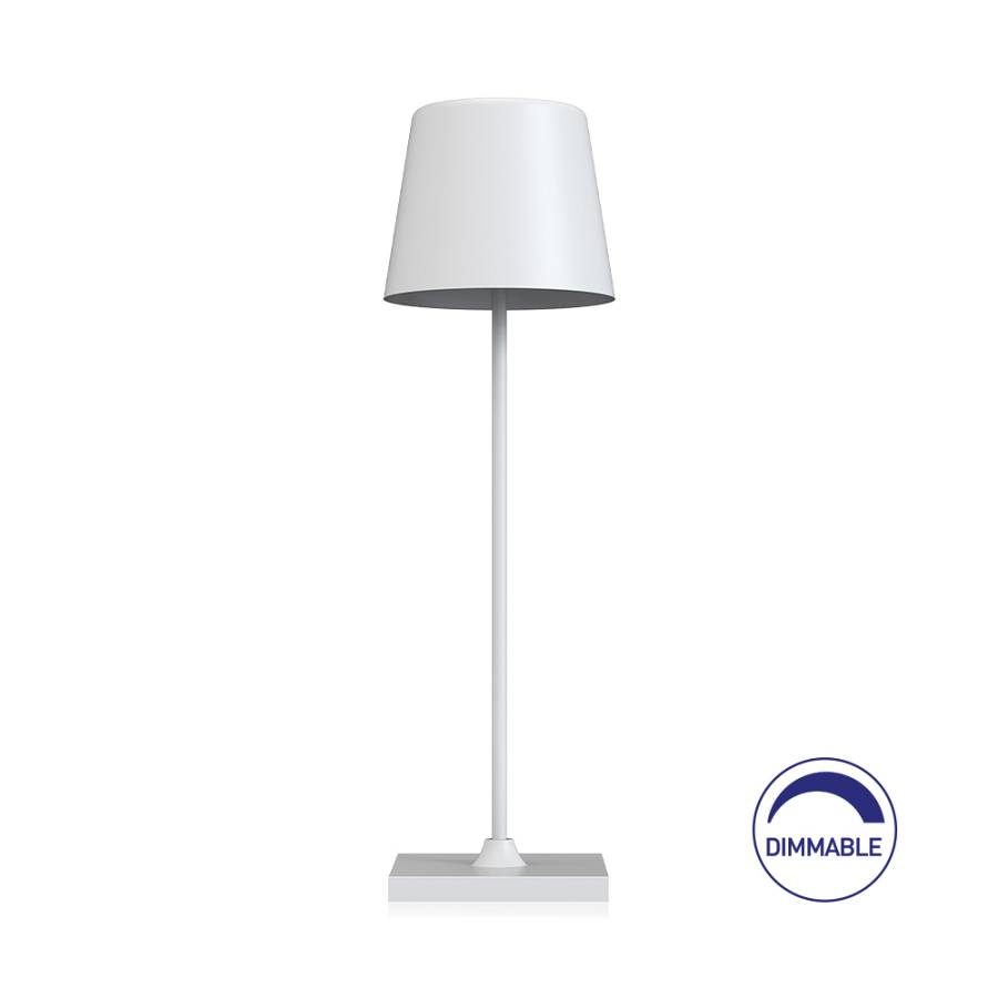 Επαναφορτιζόμενο πορτατίφ Tower dimmable 3w 3000k