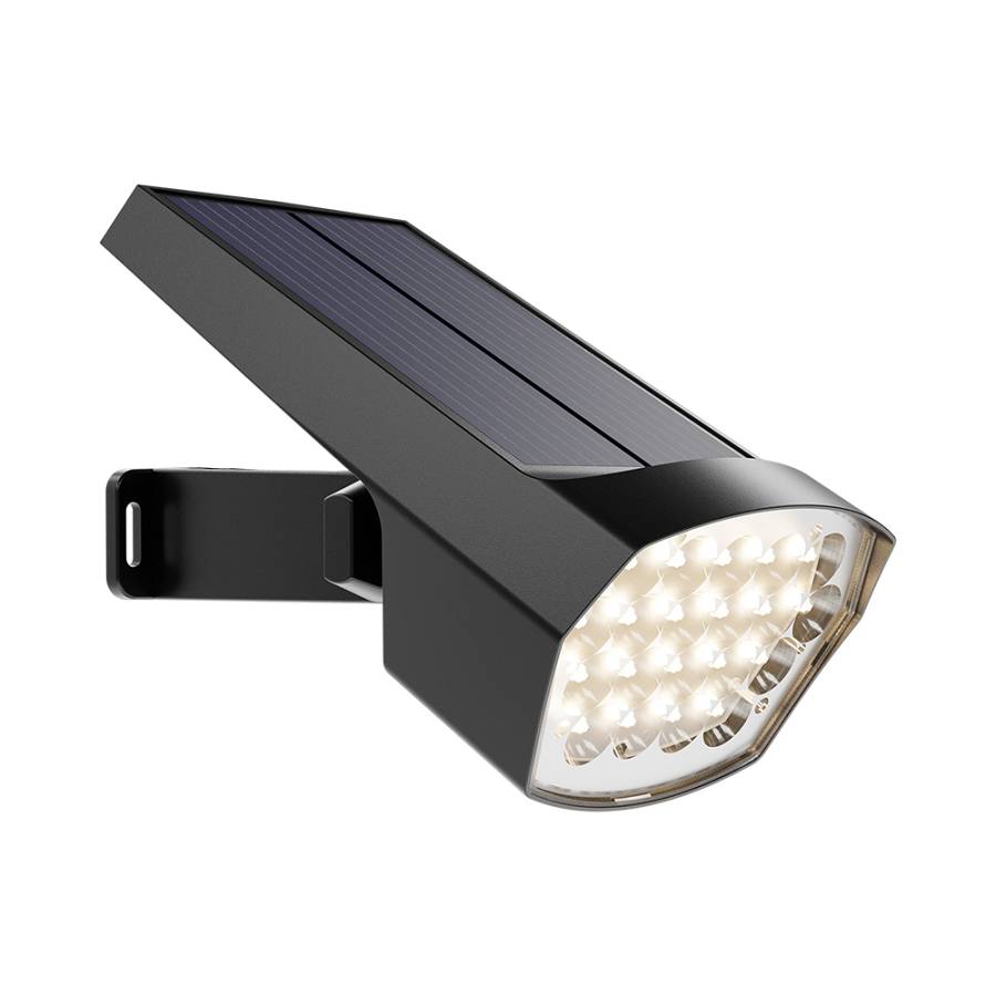 Σποτ (Solar) Καρφωτό 12W 2IN1 IP65 Γκρί