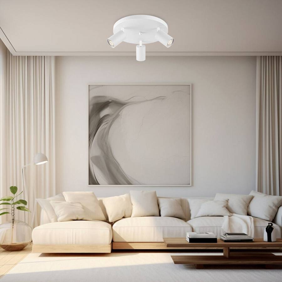 Σποτ Beta RND 3 x GU10 Λευκό