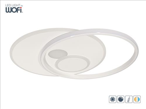 Οροφής Led Akon 38w 3000lm 3cct με control