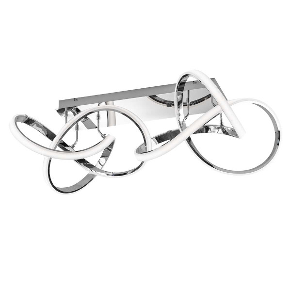 Οροφής led Indigo 5500lm 64w χρώμιο