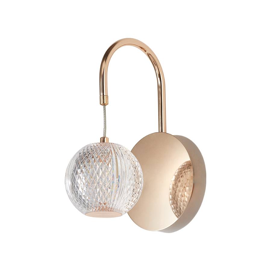 Απλίκα 1 x G9 χρυσή