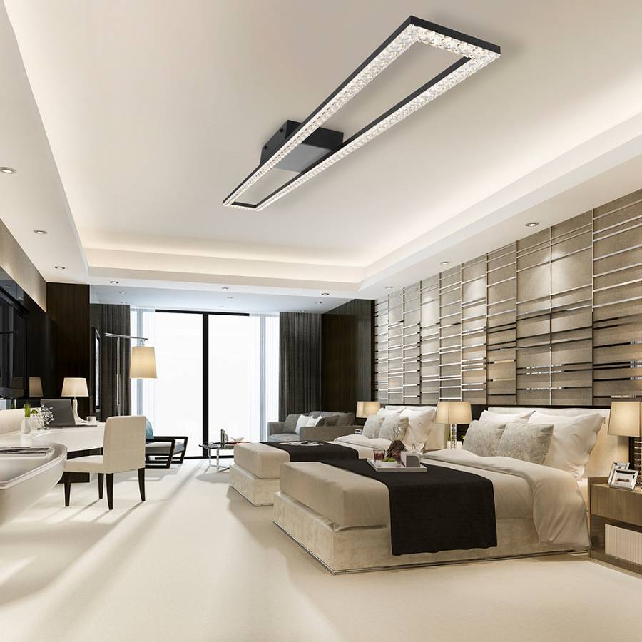 Οροφής led Crystal 40w 4400lm CCT με Control