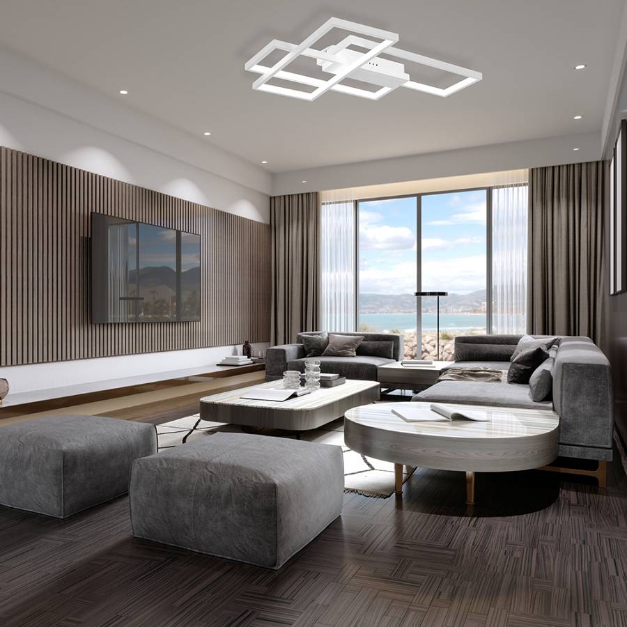 Οροφής led Nela 65w 7150lm CCT με Control