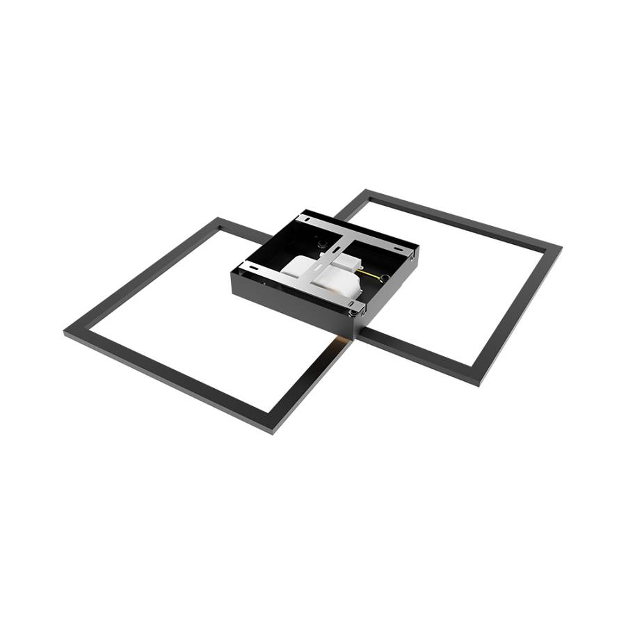 Οροφής led Crystal 55w 6050lm CCT με Control