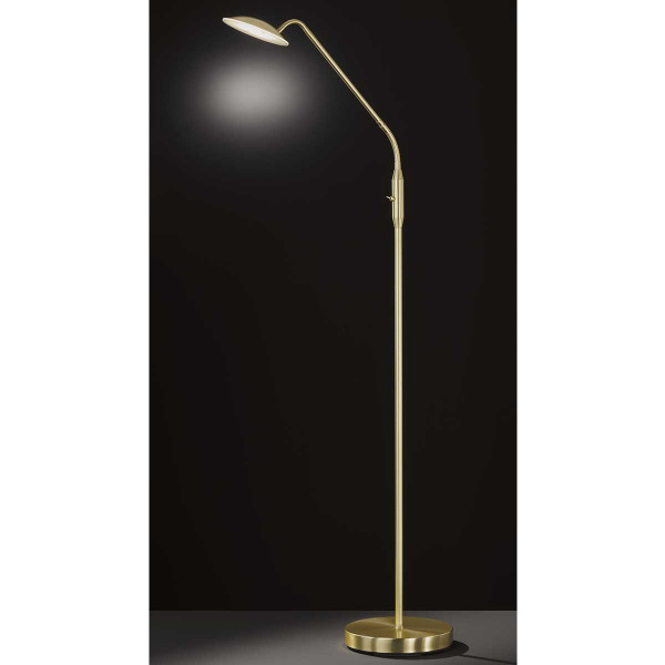 Δαπέδου led Orta 12w 800lm χρυσό ματ