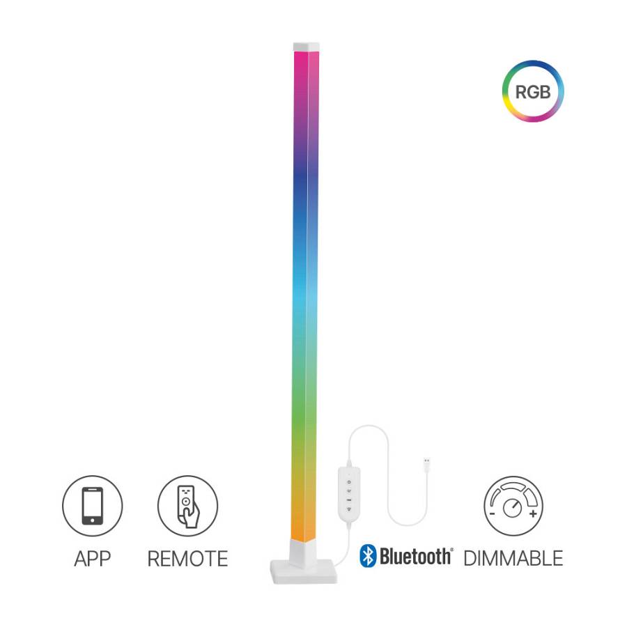 Δαπέδου RGBW Ambient με control + App